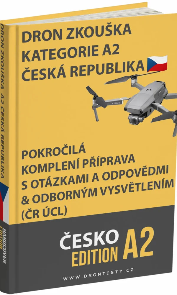 Zkouška na dron A2 Česko – Pokročilá teorie, kompletní studijní materiály a 500+ testových otázek a odpovědí - Obrázek 1